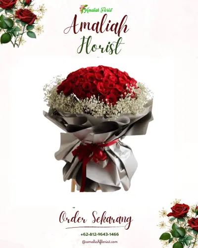 Buket Bunga di Cinta Damai